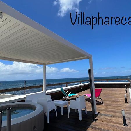 Villa Phare Caraibes Guadeloupe - Rooftop Jacuzzi & Ocean View Le Moule Dış mekan fotoğraf