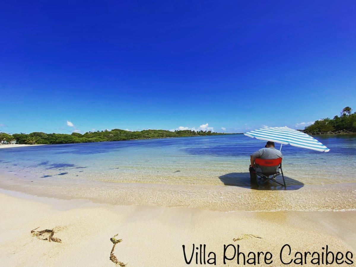 Villa Phare Caraibes Guadeloupe - Rooftop Jacuzzi & Ocean View Le Moule Dış mekan fotoğraf