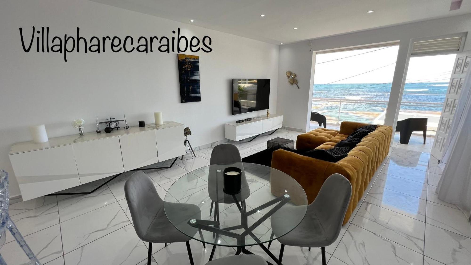 Villa Phare Caraibes Guadeloupe - Rooftop Jacuzzi & Ocean View Le Moule Dış mekan fotoğraf