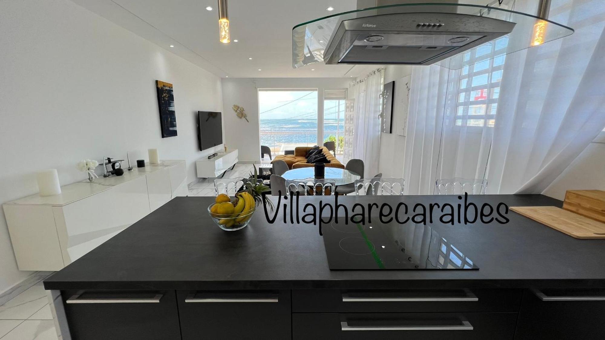 Villa Phare Caraibes Guadeloupe - Rooftop Jacuzzi & Ocean View Le Moule Dış mekan fotoğraf